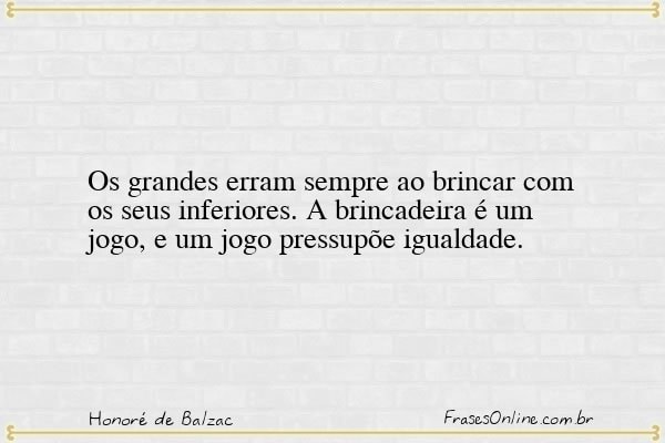 Frase de Honoré de Balzac