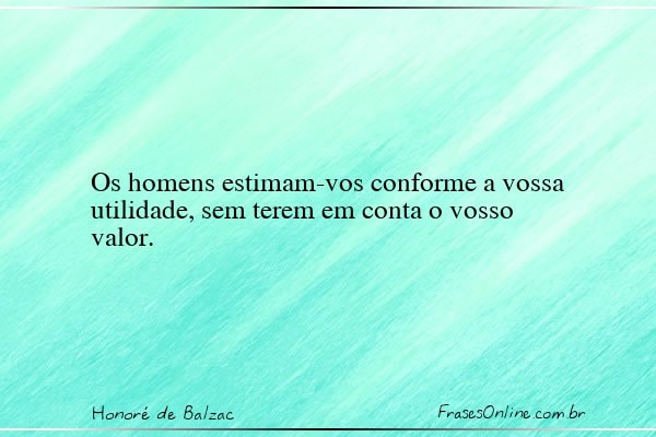 Frase de Honoré de Balzac