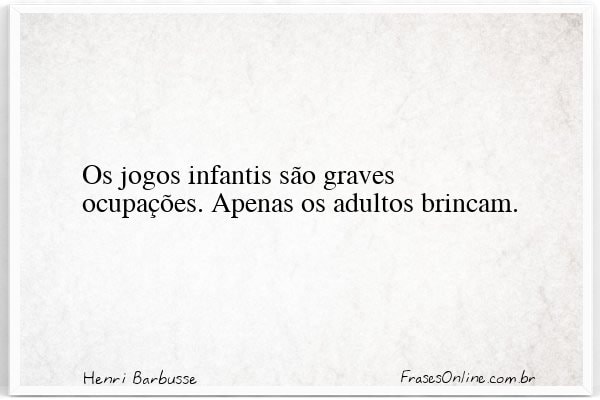 Frase de Henri Barbusse
