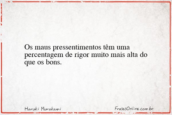 Frase de Haruki Murakami