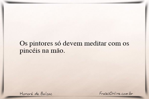Frase de Honoré de Balzac