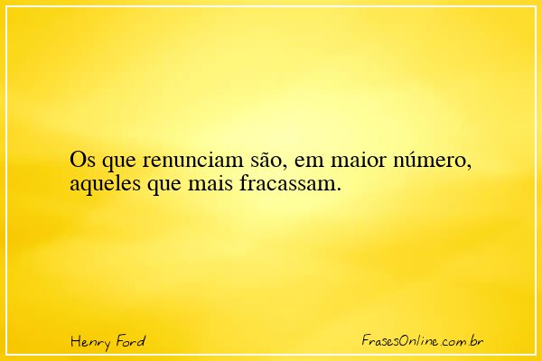 Frase de Henry Ford