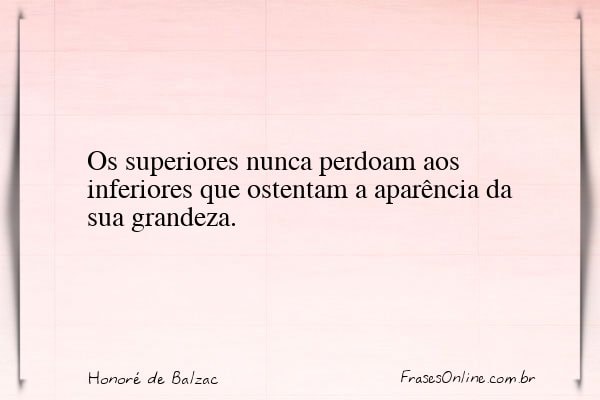 Frase de Honoré de Balzac