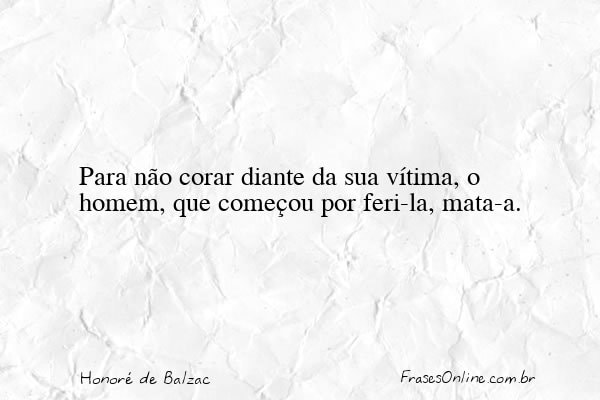 Frase de Honoré de Balzac