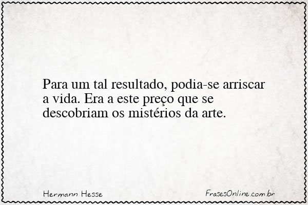 Frase de Hermann Hesse