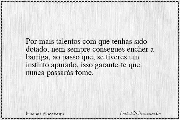 Frase de Haruki Murakami