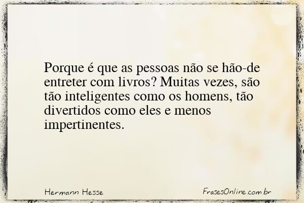 Frase de Hermann Hesse