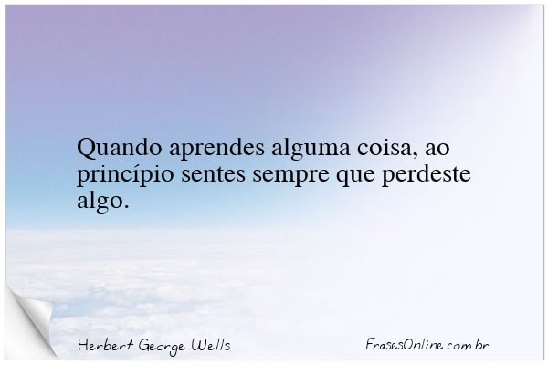 Frase de Herbert George Wells
