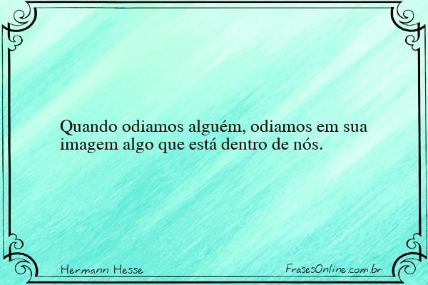 Frase de Hermann Hesse