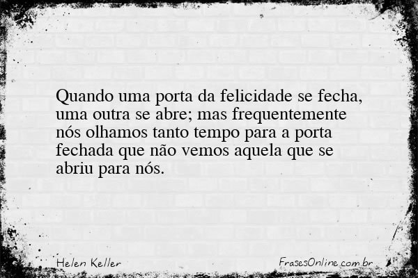 Frase de Helen Keller