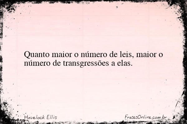 Frase de Havelock Ellis