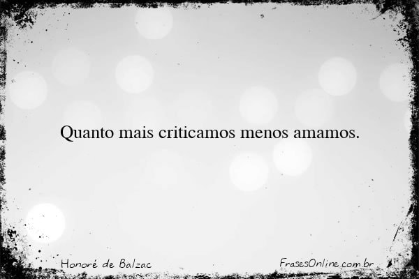 Frase de Honoré de Balzac