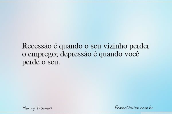 Frase de Harry Truman