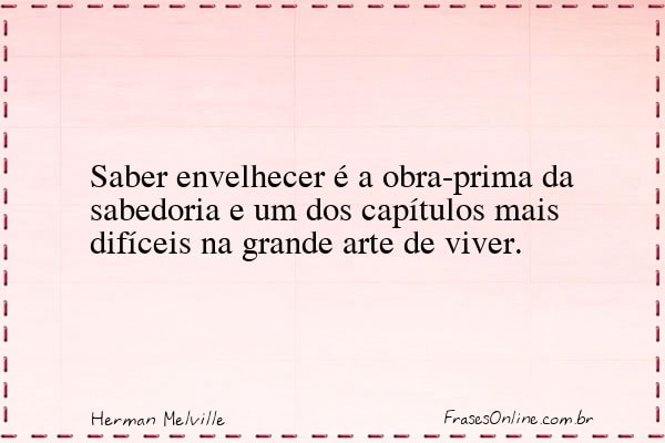 Frase de Herman Melville