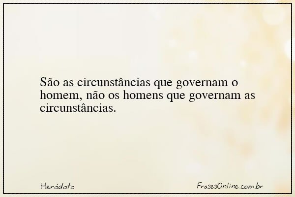 Frase de Heródoto