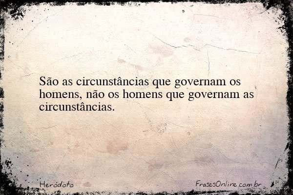 Frase de Heródoto