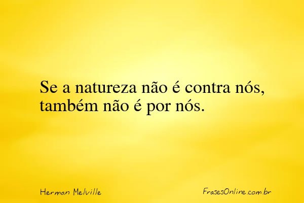 Frase de Herman Melville