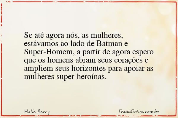 Frase de Halle Berry