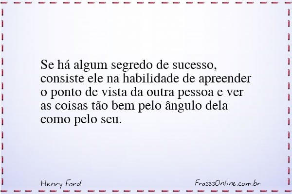 Frase de Henry Ford