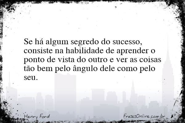 Frase de Henry Ford