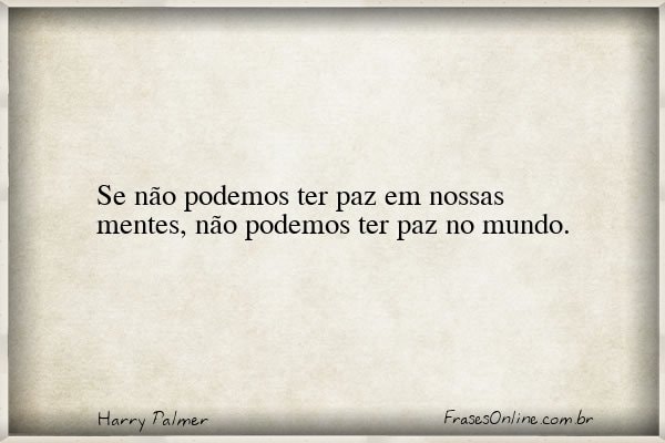 Frase de Harry Palmer
