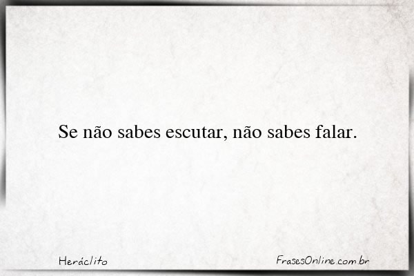 Frase de Heráclito