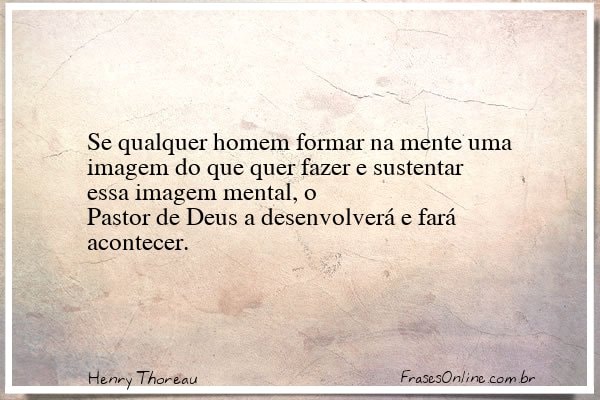 Frase de Henry Thoreau