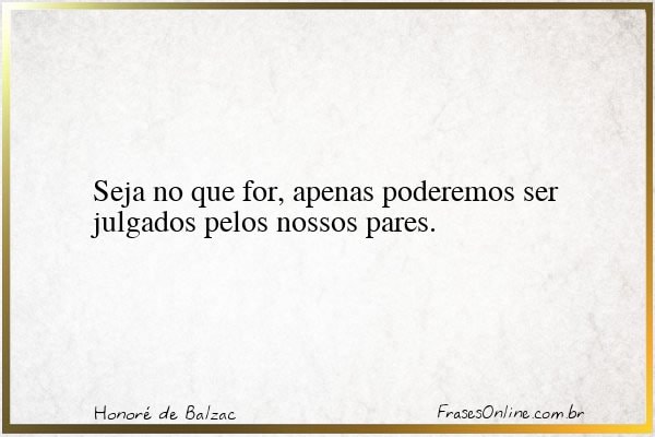 Frase de Honoré de Balzac