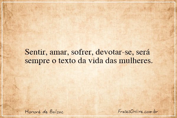 Frase de Honoré de Balzac