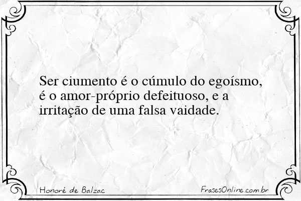 Frase de Honoré de Balzac