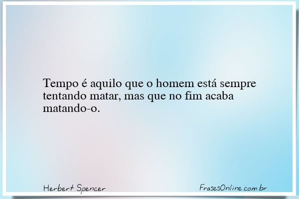 Frase de Herbert Spencer