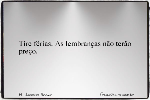 Frase de H. Jackson Brown