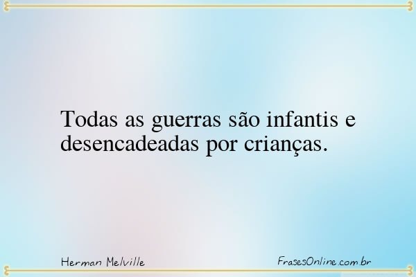 Frase de Herman Melville