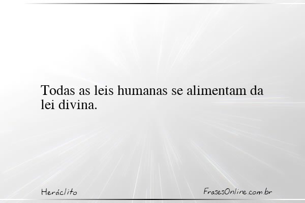 Frase de Heráclito