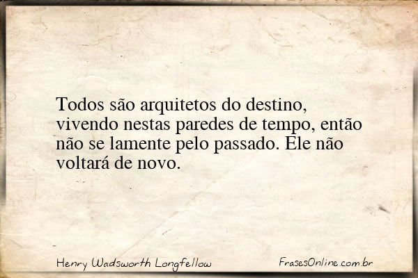 Frase de Henry Wadsworth Longfellow