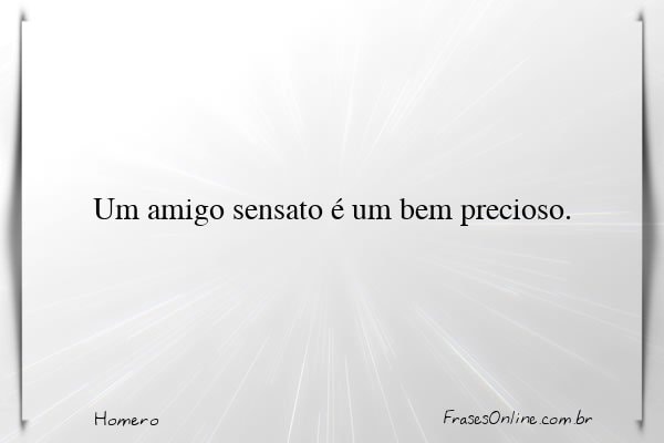 Frase de Homero