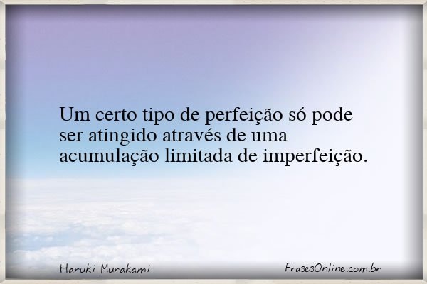 Frase de Haruki Murakami