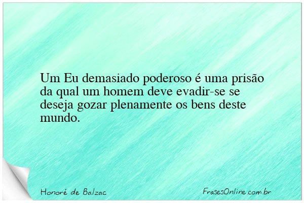 Frase de Honoré de Balzac