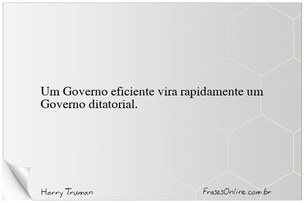 Frase de Harry Truman