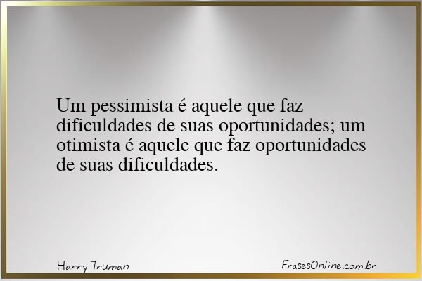 Frase de Harry Truman