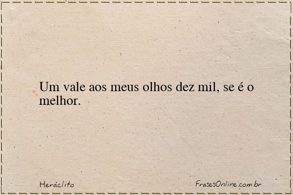 Frase de Heráclito