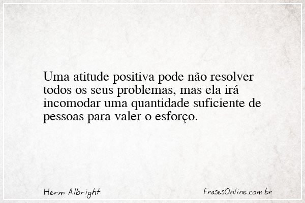 Frase de Herm Albright