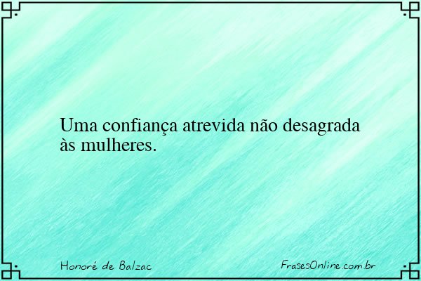 Frase de Honoré de Balzac