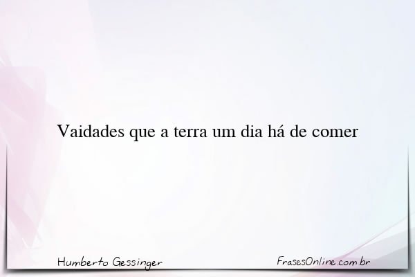 Frase de Humberto Gessinger
