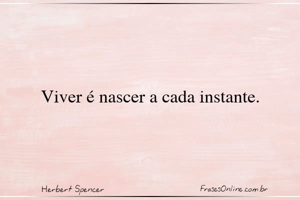 Frase de Herbert Spencer