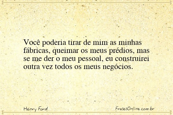 Frase de Henry Ford