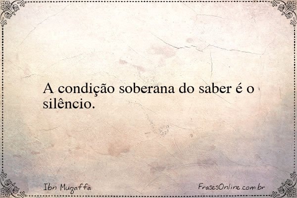 Frase de Ibn Muqaffa