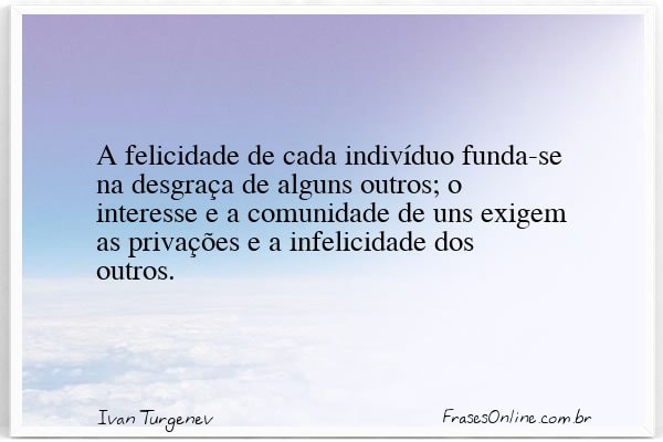 Frase de Ivan Turgenev