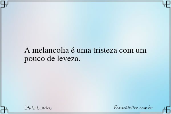 Frase de Italo Calvino