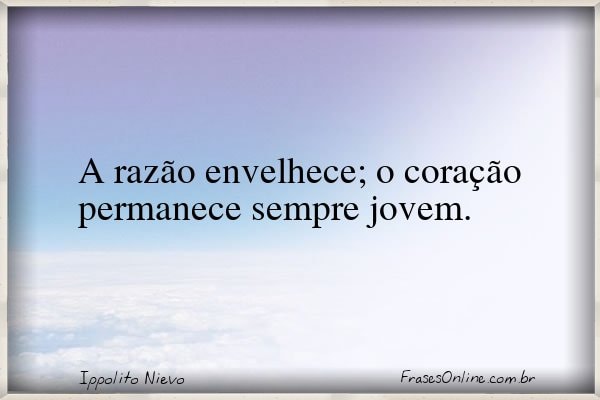 Frase de Ippolito Nievo